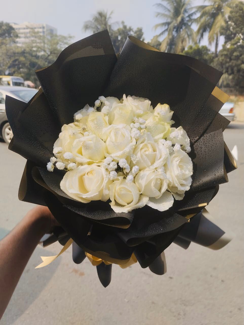White Rose Bouquet