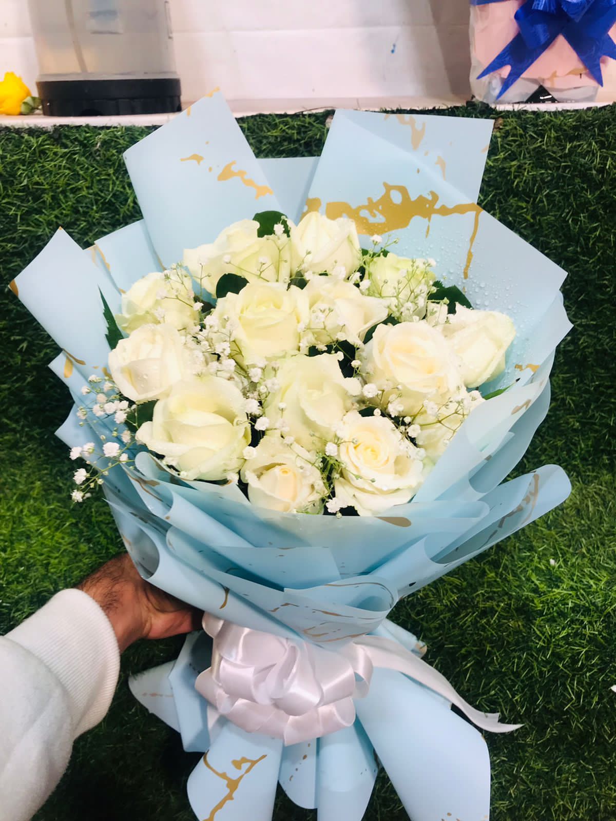 White Rose Bouquet