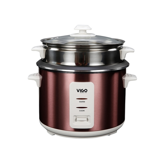 ViGO Rice Cooker 1.8 Ltr (Color SS)