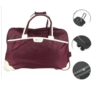 "Travel Trolley Bag Large Bag H. T. S. High Quality Nylon Soft Febric 100 %Waterproof and Washable Long Lasting Use 20 inc "