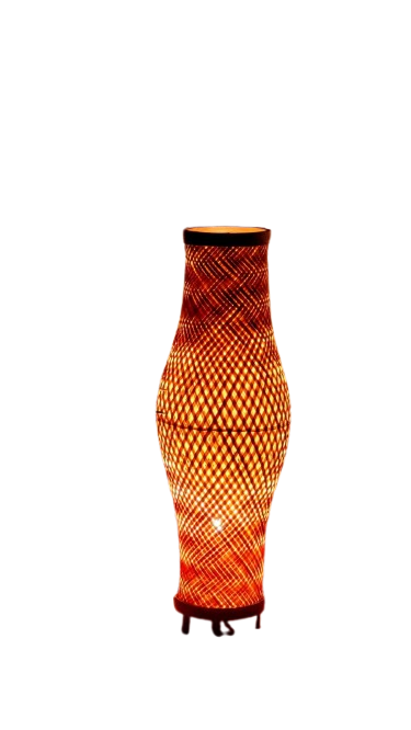 Bamboo Made Floor Lamp