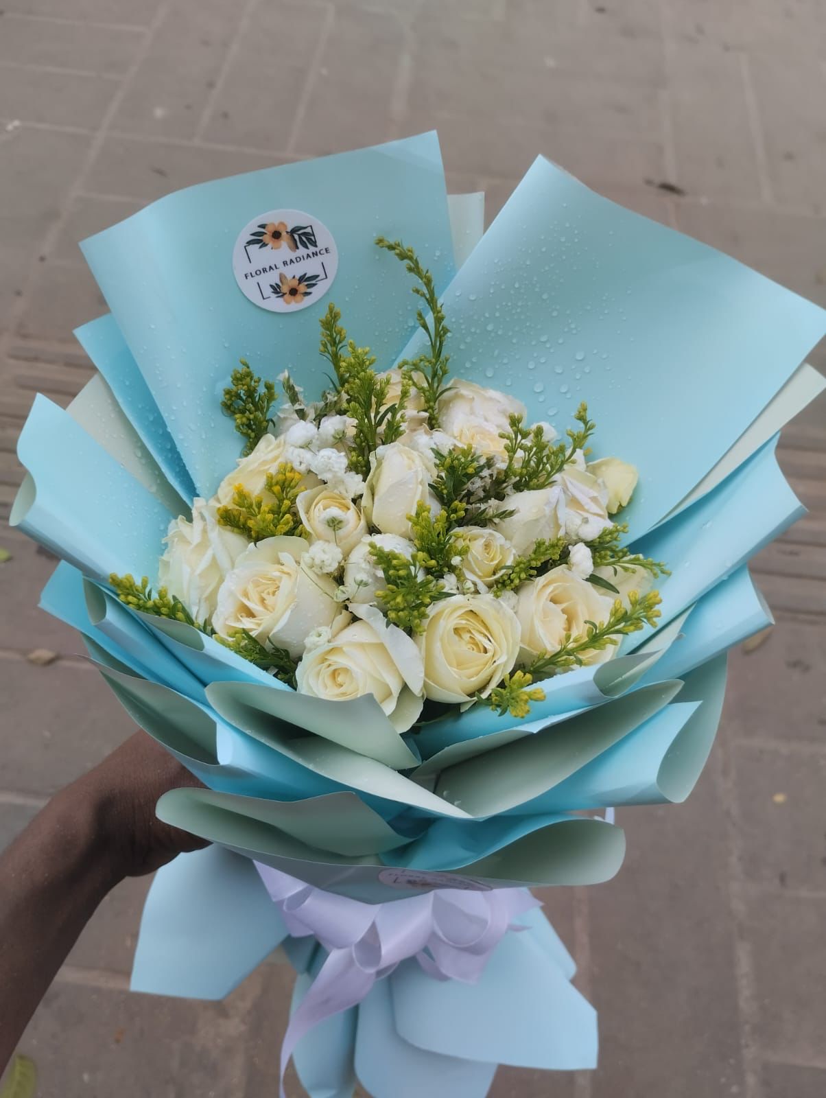 White Rose Bouquet